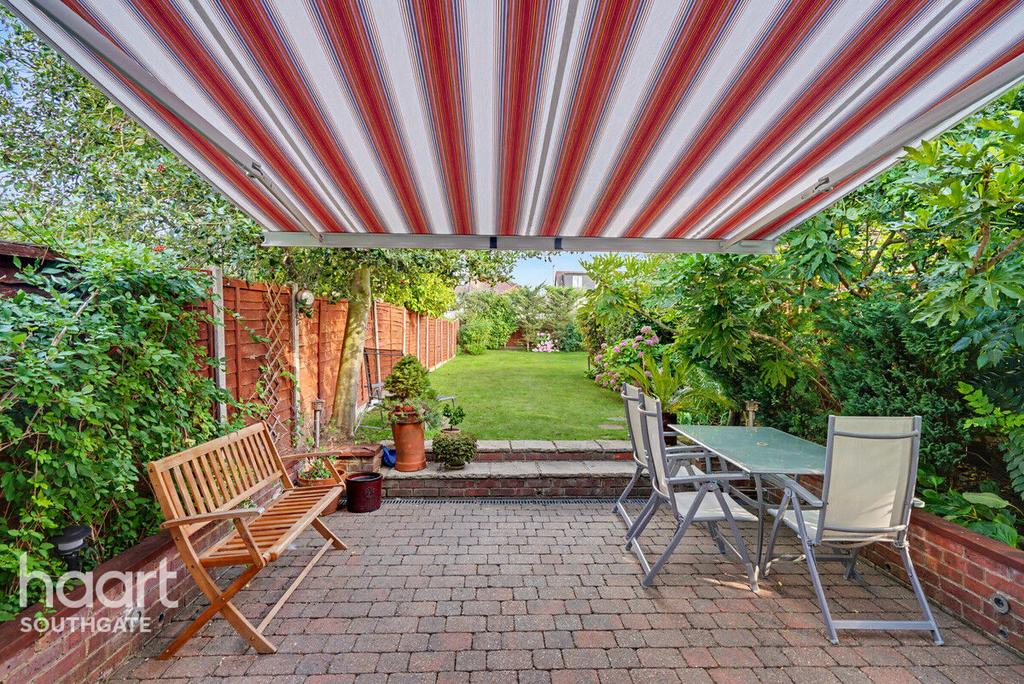 Patio view, garden