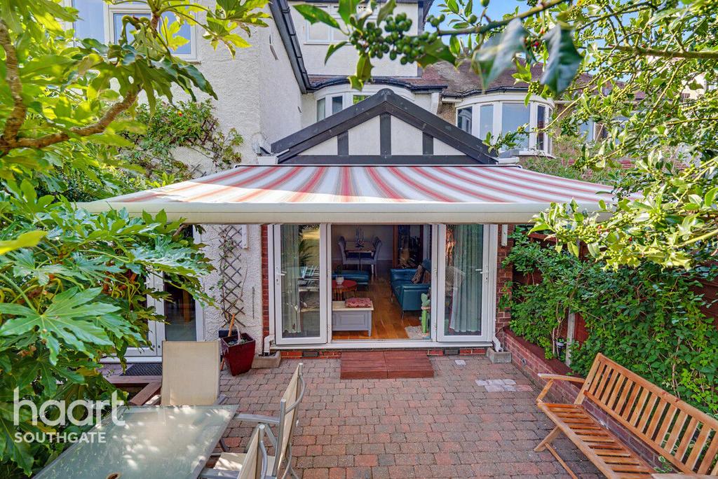 Patio view, garden