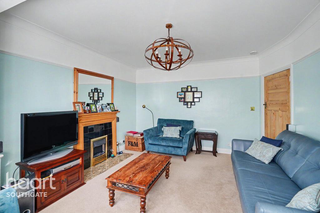Living room, fireplace