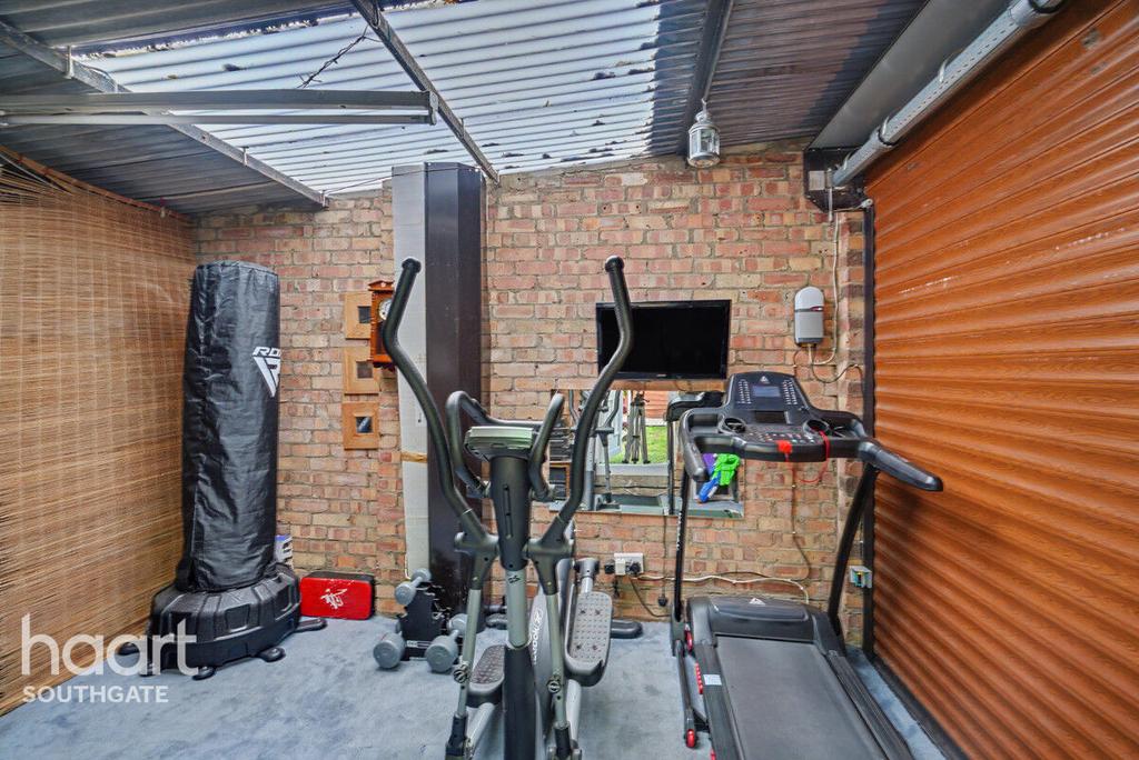Home gym, garage