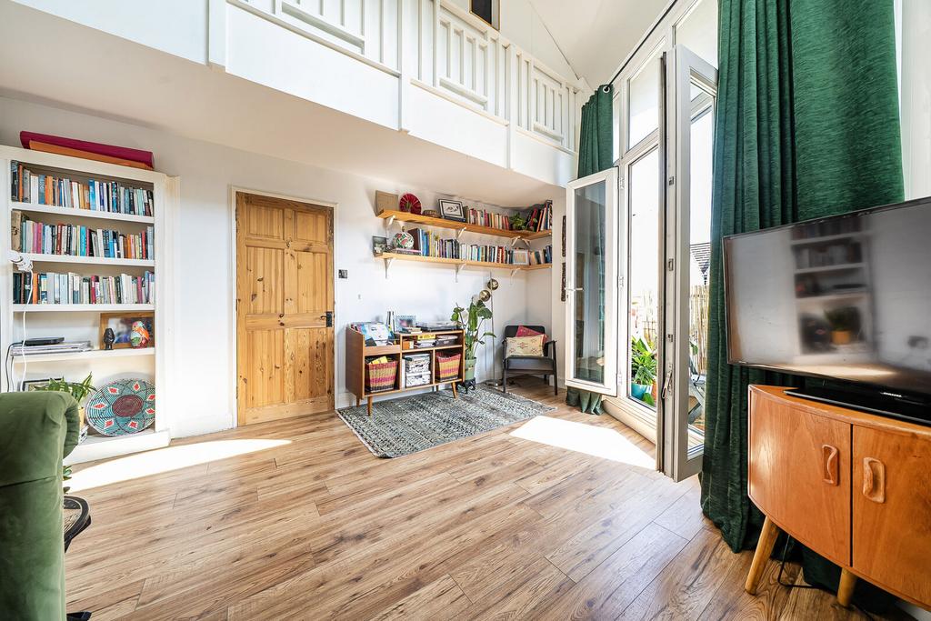 Open-plan living area