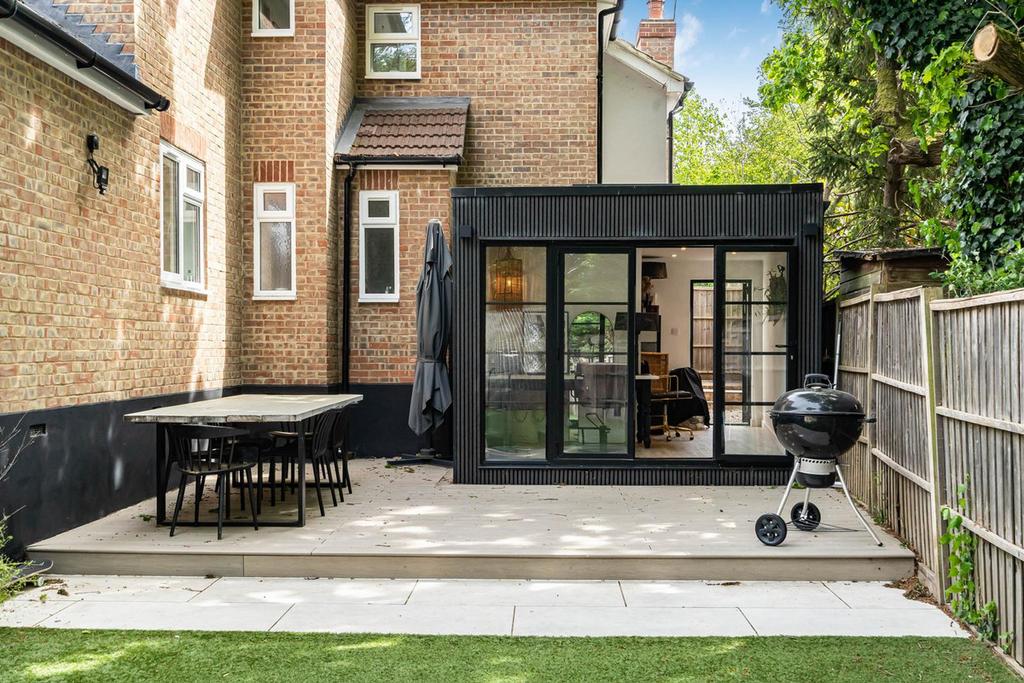 Patio view, garden