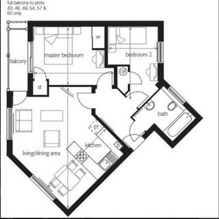2 bedroom flat to rent, London Road, West Thurrock, RM20