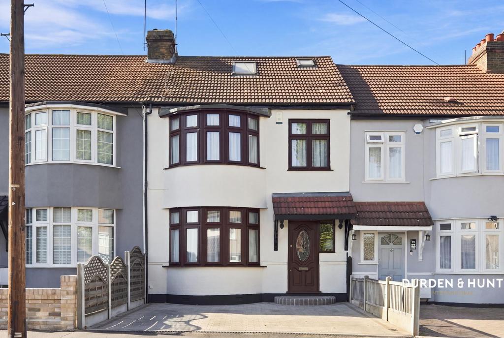 Terraced house exterior