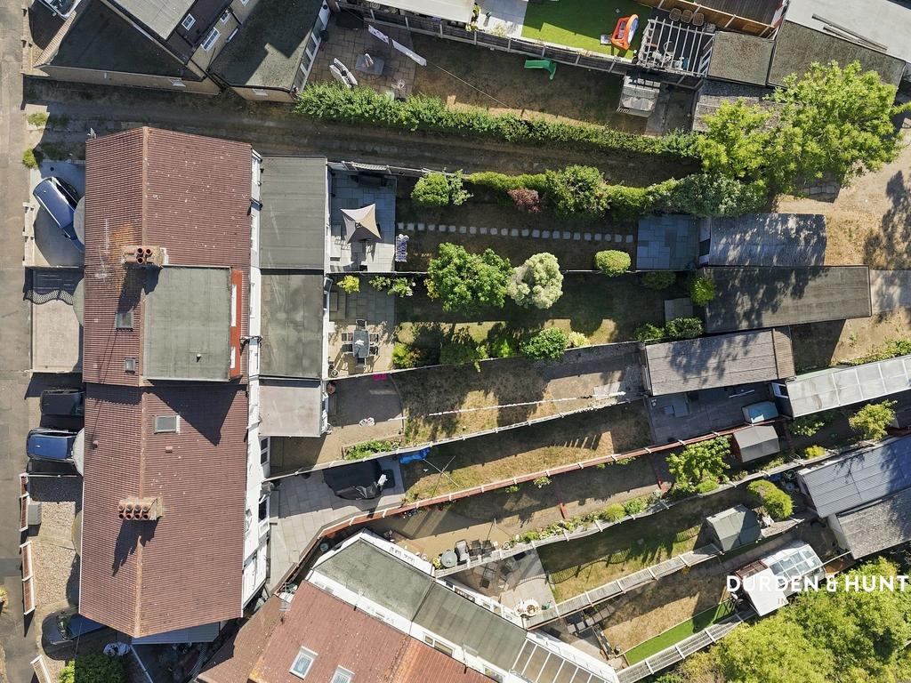 Aerial view, land