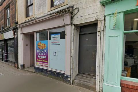Shop for sale, English Street, Dumfries DG1