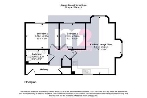 2 bedroom flat for sale, Swan Crescent, Newport NP19