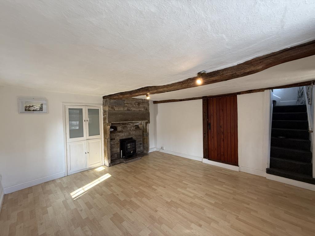 Living room, fireplace