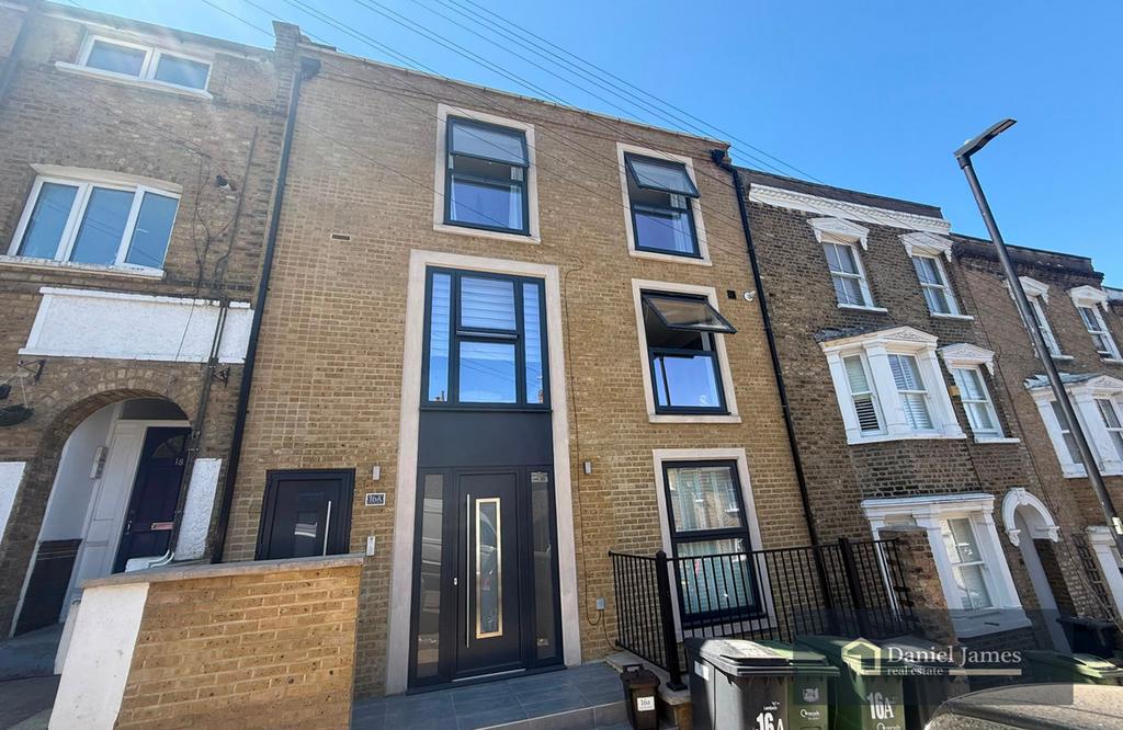 Terraced house exterior