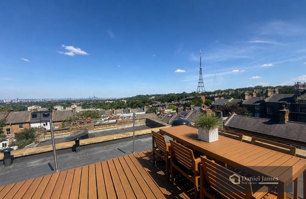 Roof terrace view, roof terrace