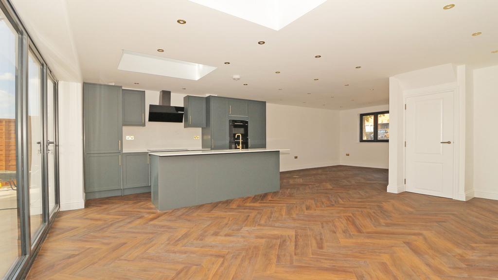 Open-plan living area, open plan living