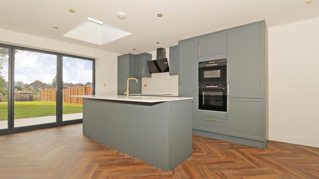 Open-plan living area