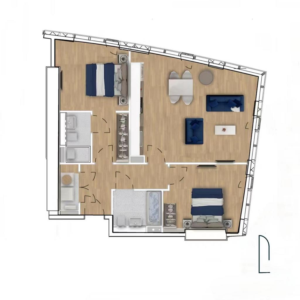 Apartment in Manchester - View 3