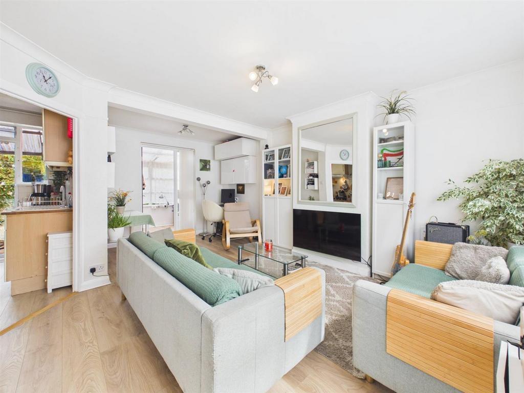 Open-plan living area, open plan living