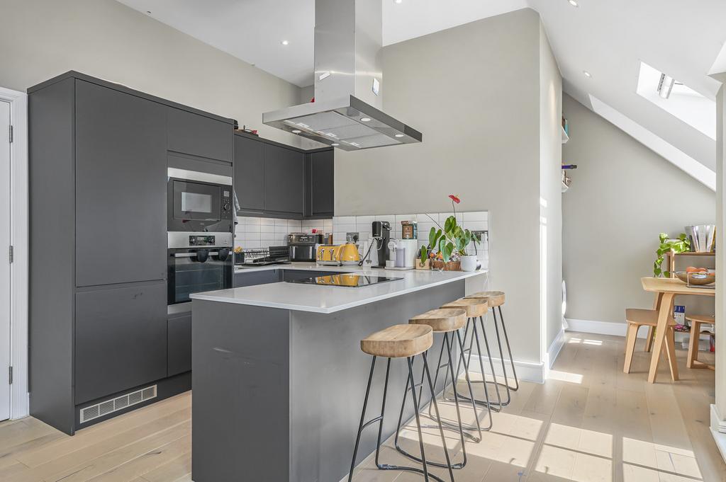 Open-plan living area, open plan living