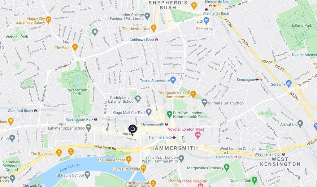 Apartment in London, Hammersmith - More