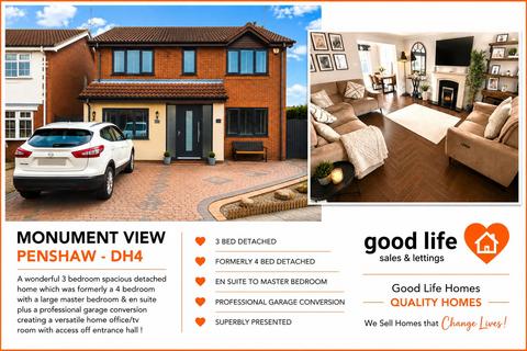 3 bedroom detached house for sale, Monument View, Houghton Le Spring DH4