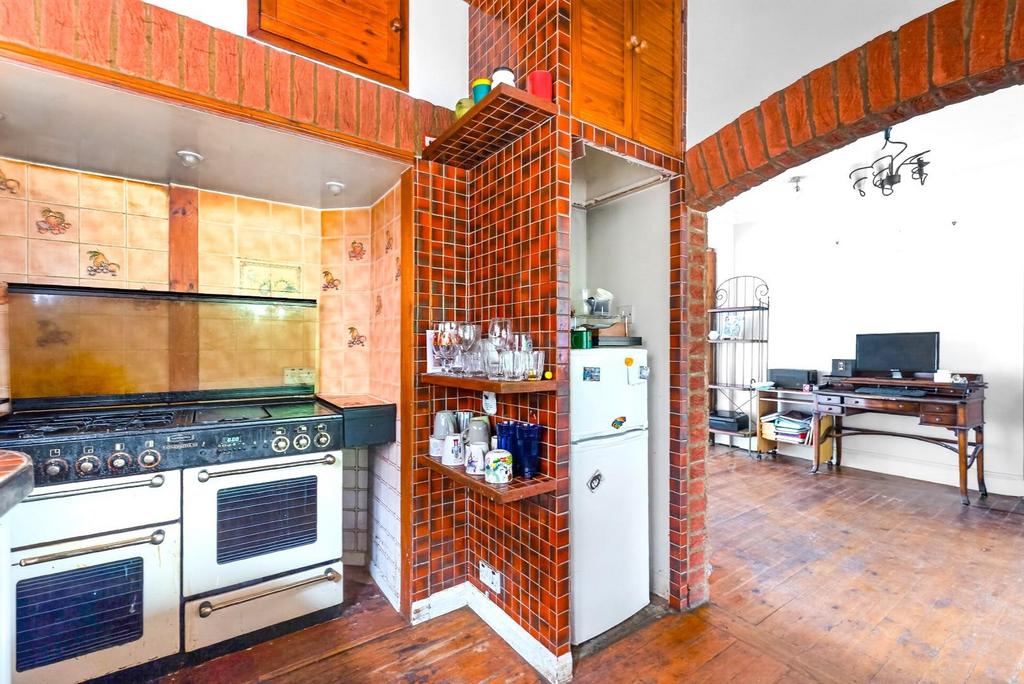 Open-plan living area