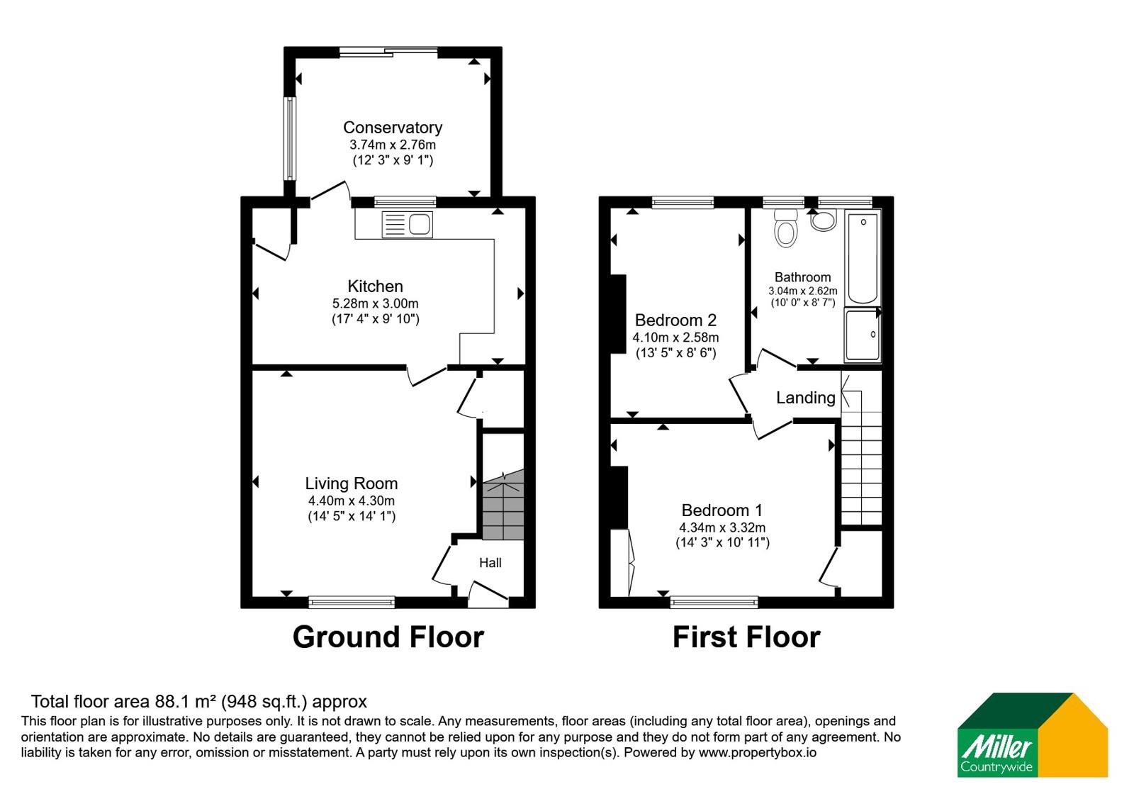 Listing floorplan