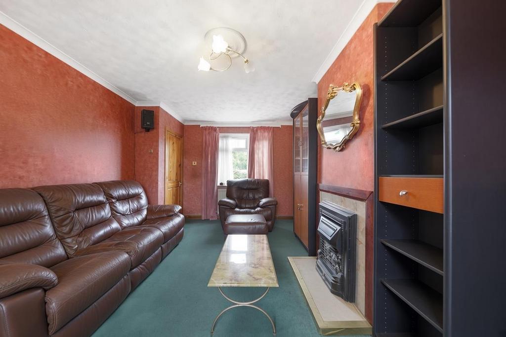 Living room, fireplace