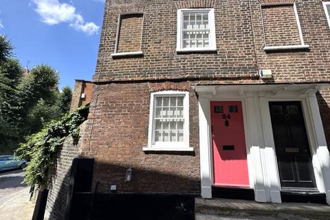 2 bedroom end of terrace house for sale, 24 Holly Mount, Hampstead Village, NW3 6SG