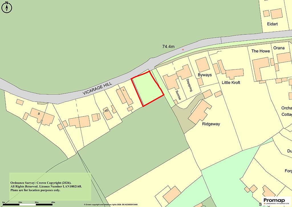Land South Side Of Vicarage Hill, Petham, Canterbury, Kent - View 5