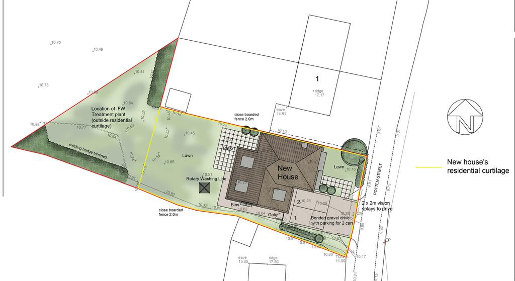 Land Adj 1 New Cottages, Potten Street, St. Nicholas At Wade, Birchington, Kent - View 3