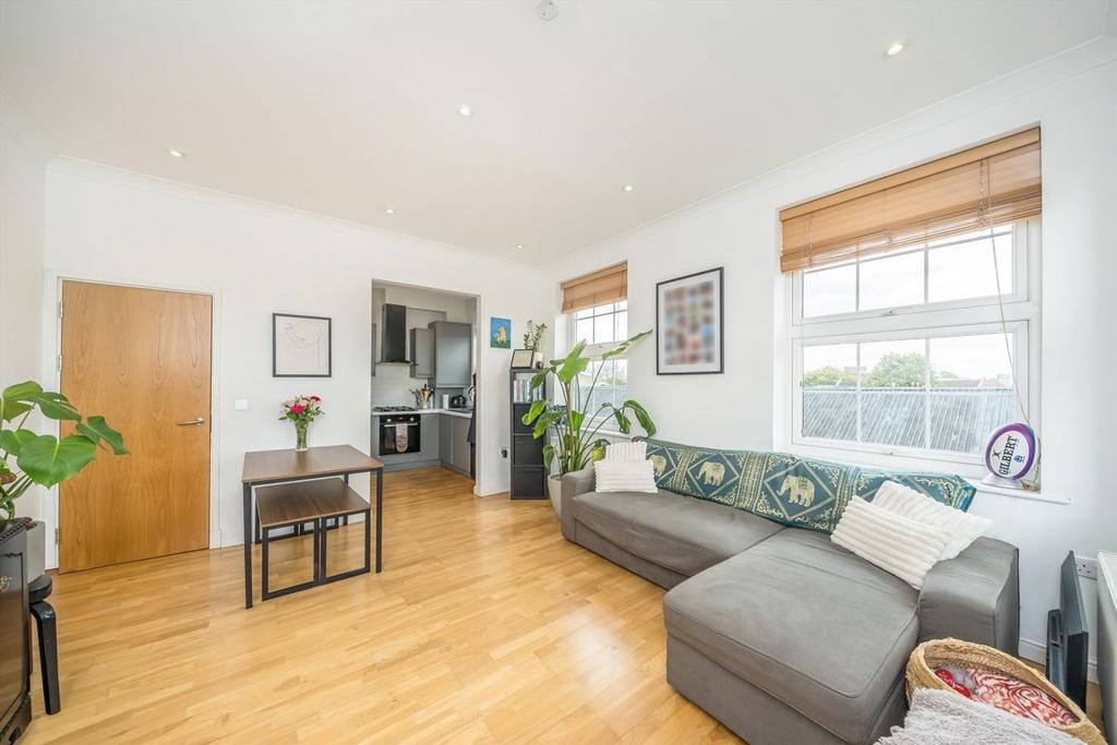 Open-plan living area, open plan living