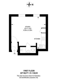 Studio for sale, Clarence Place, London, E5