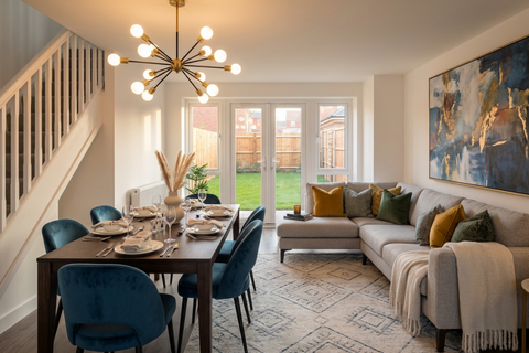 2 bedroom semi-detached house for sale, Plot 547, The Fenny I at Bardon Lea at Grange View, Walter Pettitt Way , Hugglescote, Lower Bardon LE67