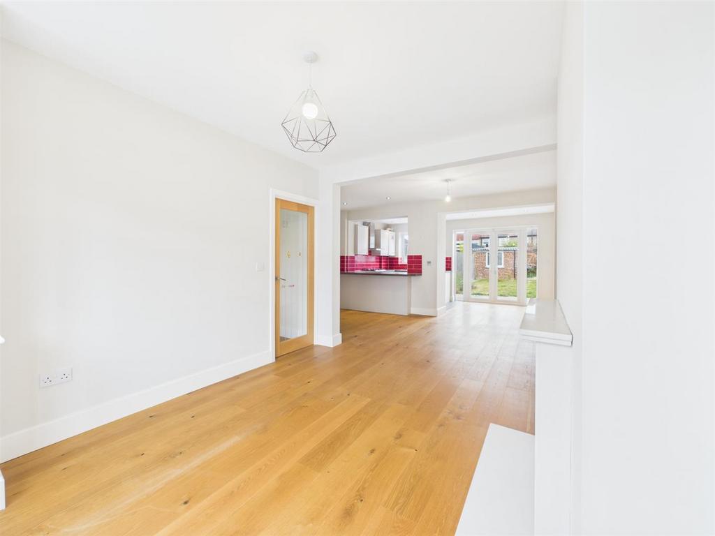 Open-plan living area