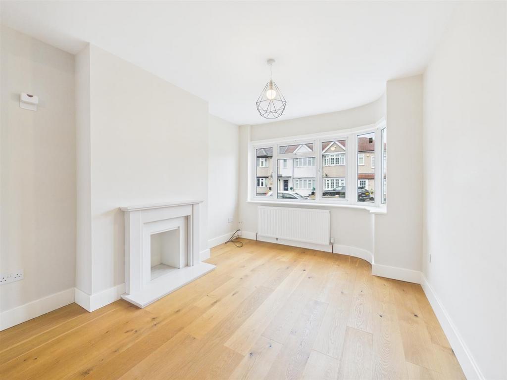 Living room, fireplace