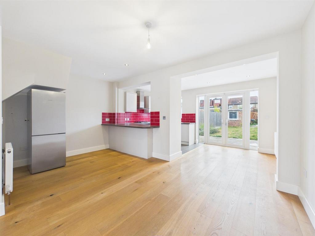 Open-plan living area, open plan living
