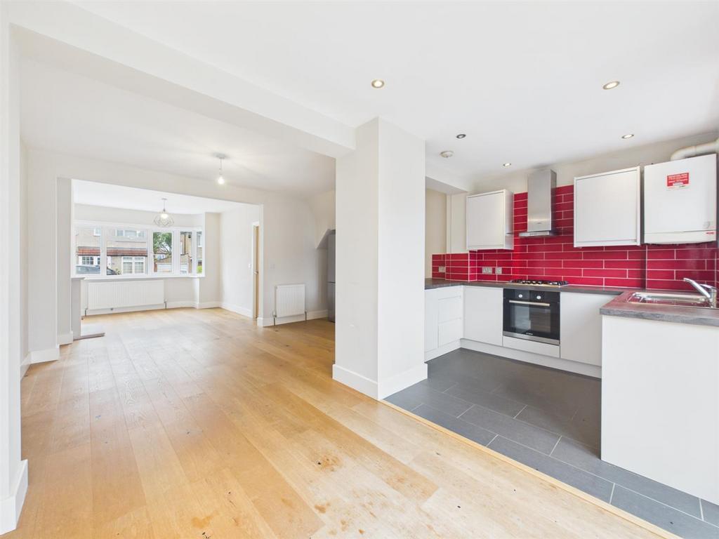 Open-plan living area, open plan living