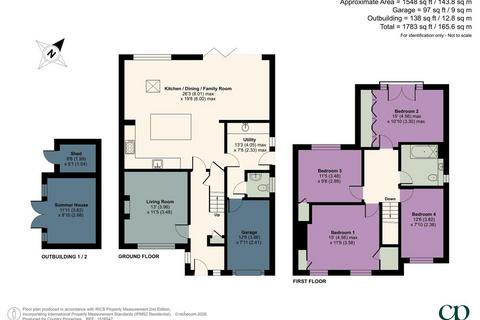 4 bedroom semi-detached house for sale, Vaughan Road, Stotfold, SG5