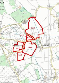 Land for sale, Lot 3: Land at Coldwell House Farm, Gentleshaw