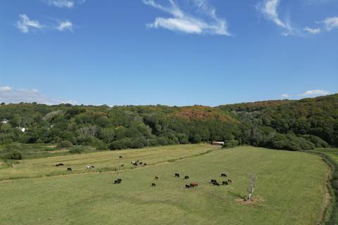 Farm land for sale, Land and Stone Building at Sarn Hir