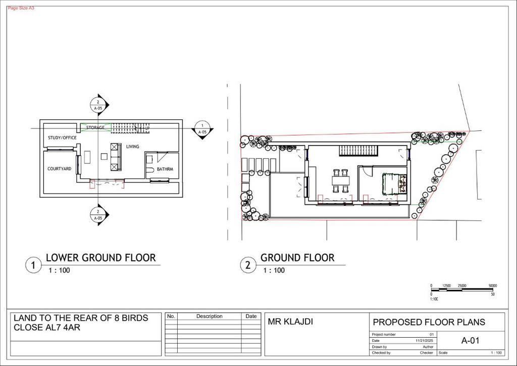 Land to the Rear of 8 Birds Close, Welwyn Garden City, Hertfordshire, AL7 4AR - More