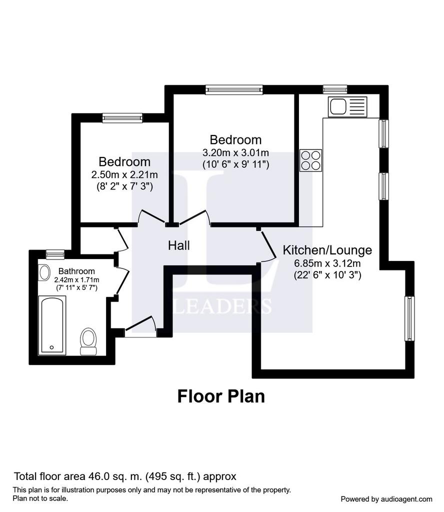 Apartment in Bournemouth, Springbourne - View 4