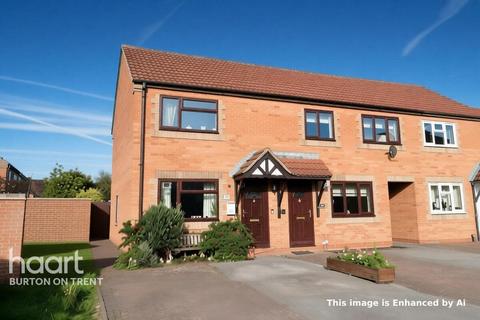 2 bedroom end of terrace house for sale, Oak Close, Swadlincote