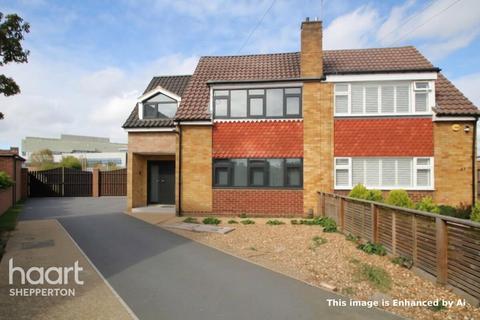 5 bedroom semi-detached house for sale, Chaplin Crescent, Sunbury-On-Thames