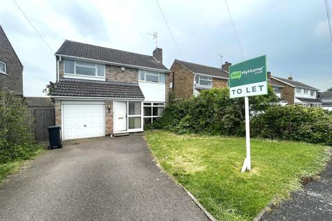 3 bedroom detached house to rent, Oxted Rise, Oadby, Leicester, LE2
