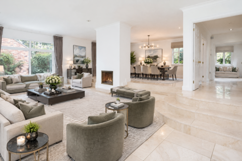 5 bedroom detached house for sale, Grange Park Place, Wimbledon, London, SW20