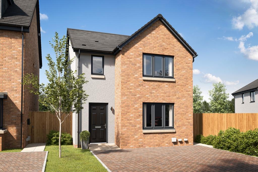 Point Bar Plot Plot 116, The Cumbrae at Bellcrest... 3 bed house for sale - £329,995