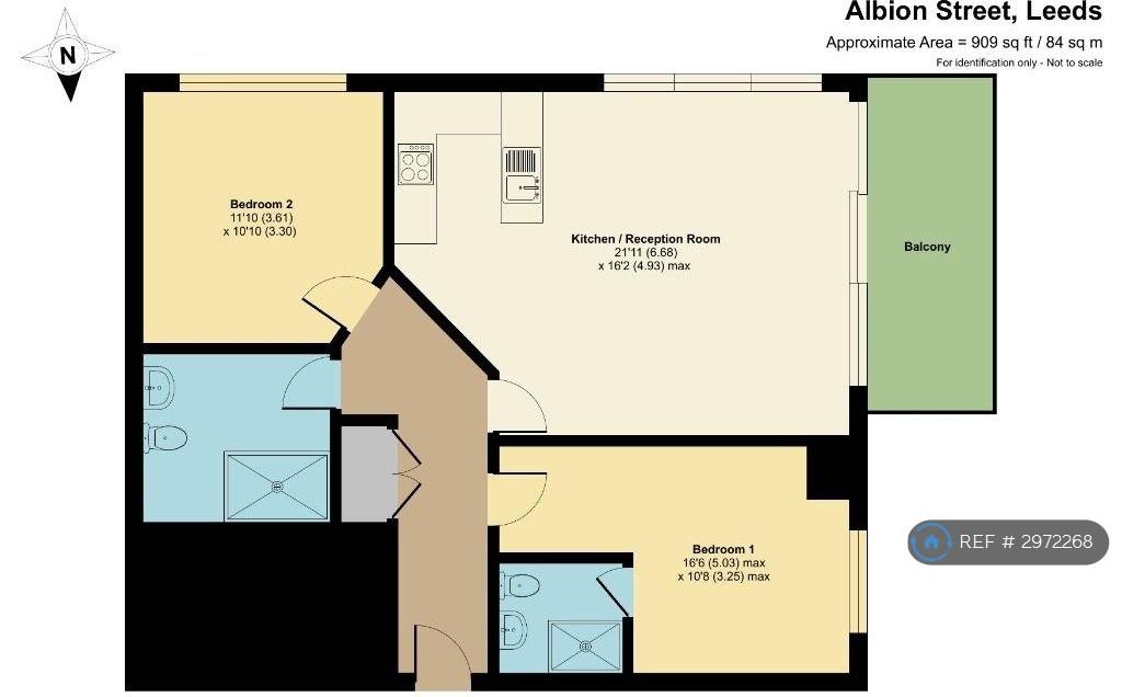 Apartment in Leeds, West Yorkshire - View 2