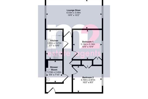 2 bedroom flat for sale, Golden Mile View, Newport NP20