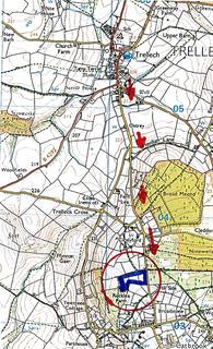 Land for sale, Trellech, Monmouth, NP25