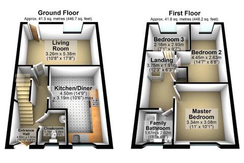 3 bedroom semi-detached house to rent, Lady Charlotte Road, PETERBOROUGH, PE7