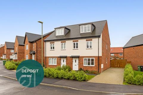 3 bedroom semi-detached house to rent, Leaf Living at Hounsome Fields, Basingstoke, RG23