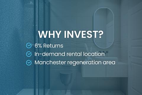 undefined, Fully Managed Manchester Apartment – 6% Rental Yields, Manchester M5